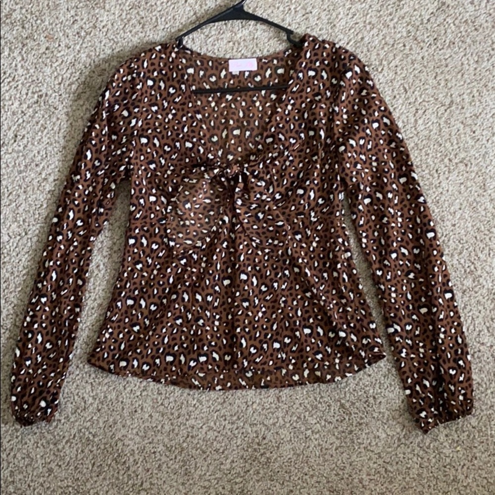 Cheetah top - Picture 2 of 2